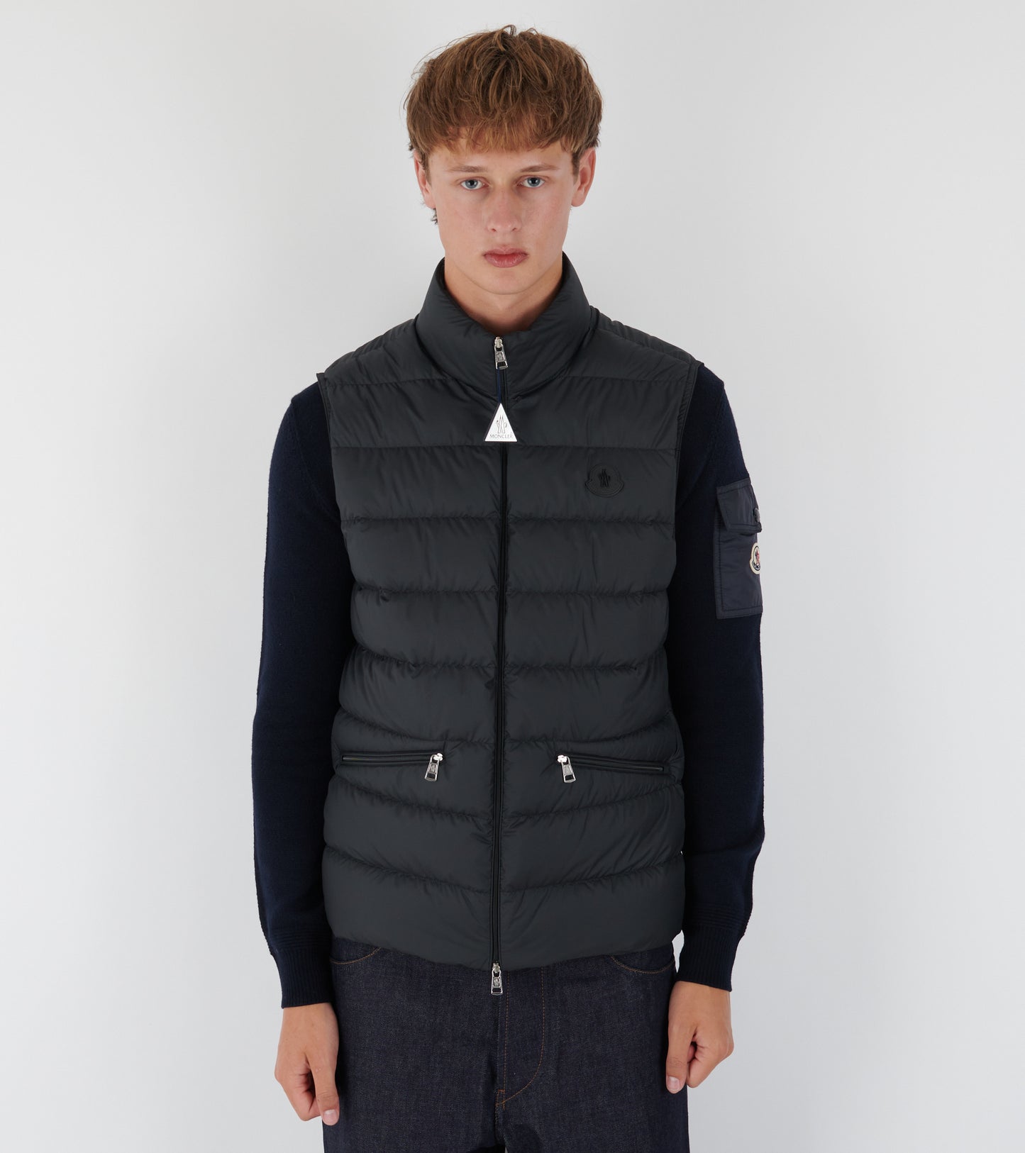 Treompan Down Vest Black