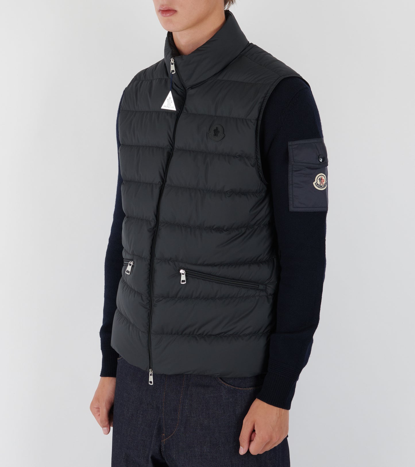 Treompan Down Vest Black