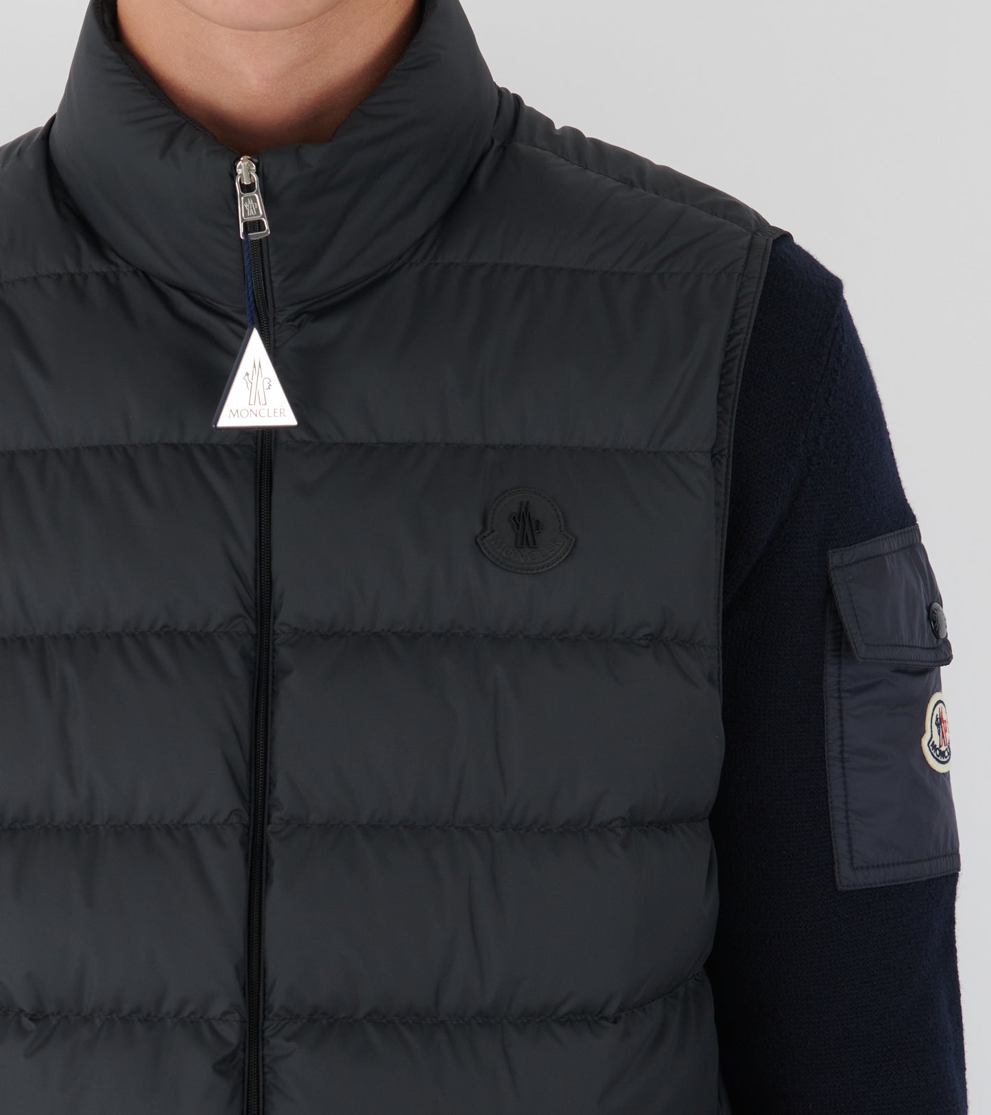 Treompan Down Vest Black