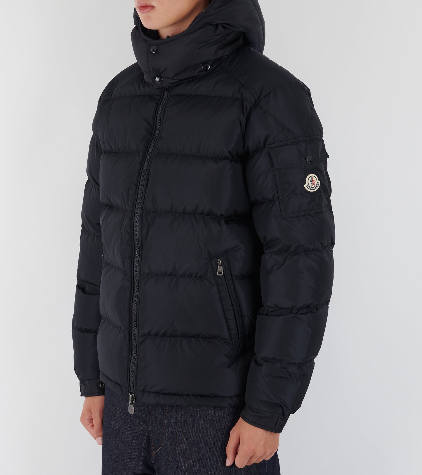 Moncler Maya Matte Down Jacket Navy Blue
