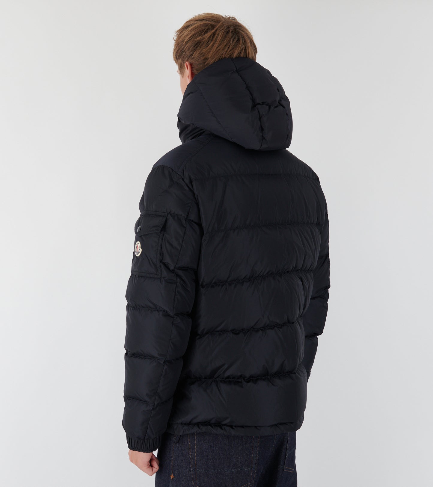 Moncler Maya Matte Down Jacket Navy Blue