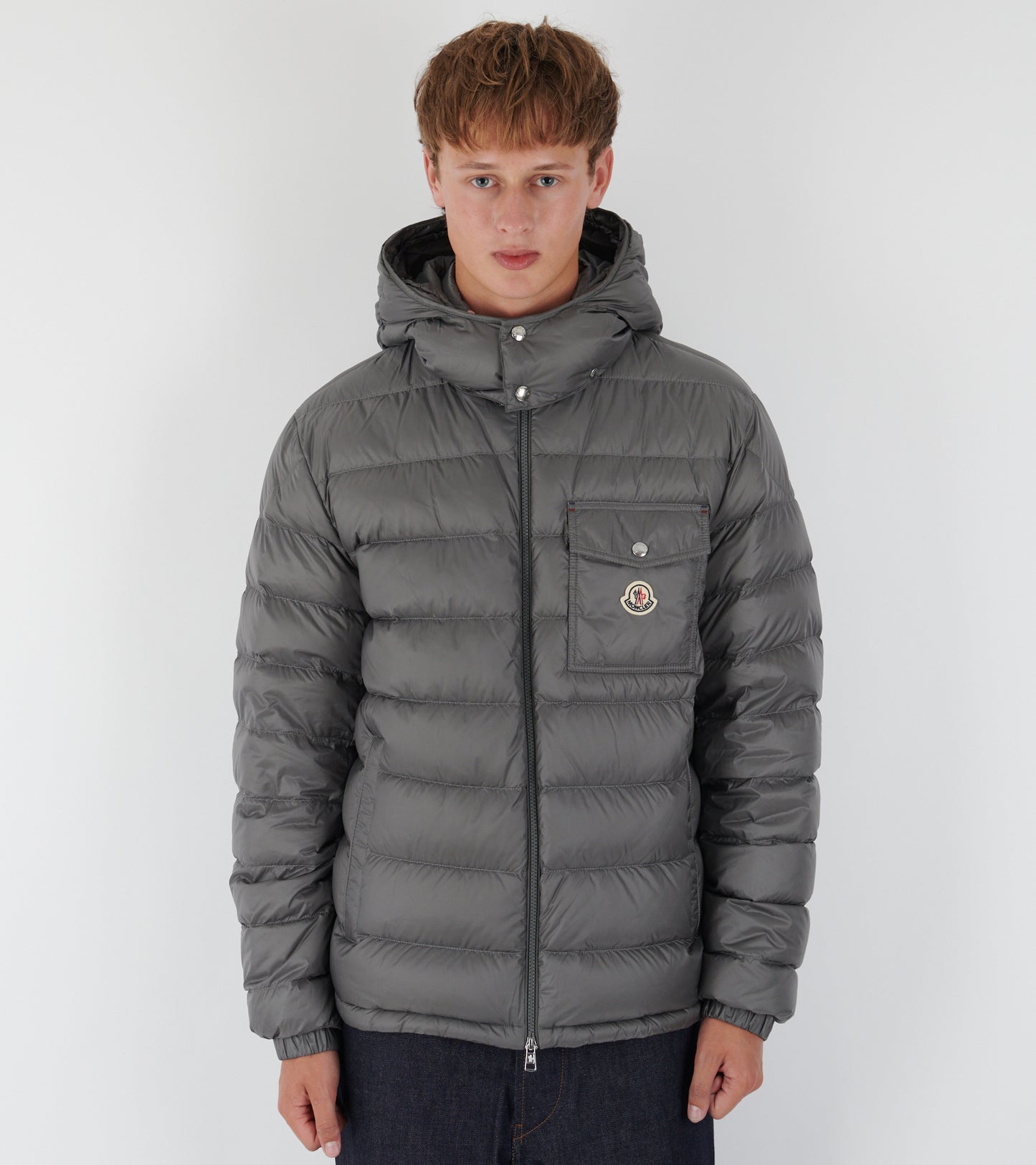 Verith Hooded Down Jacket Grey