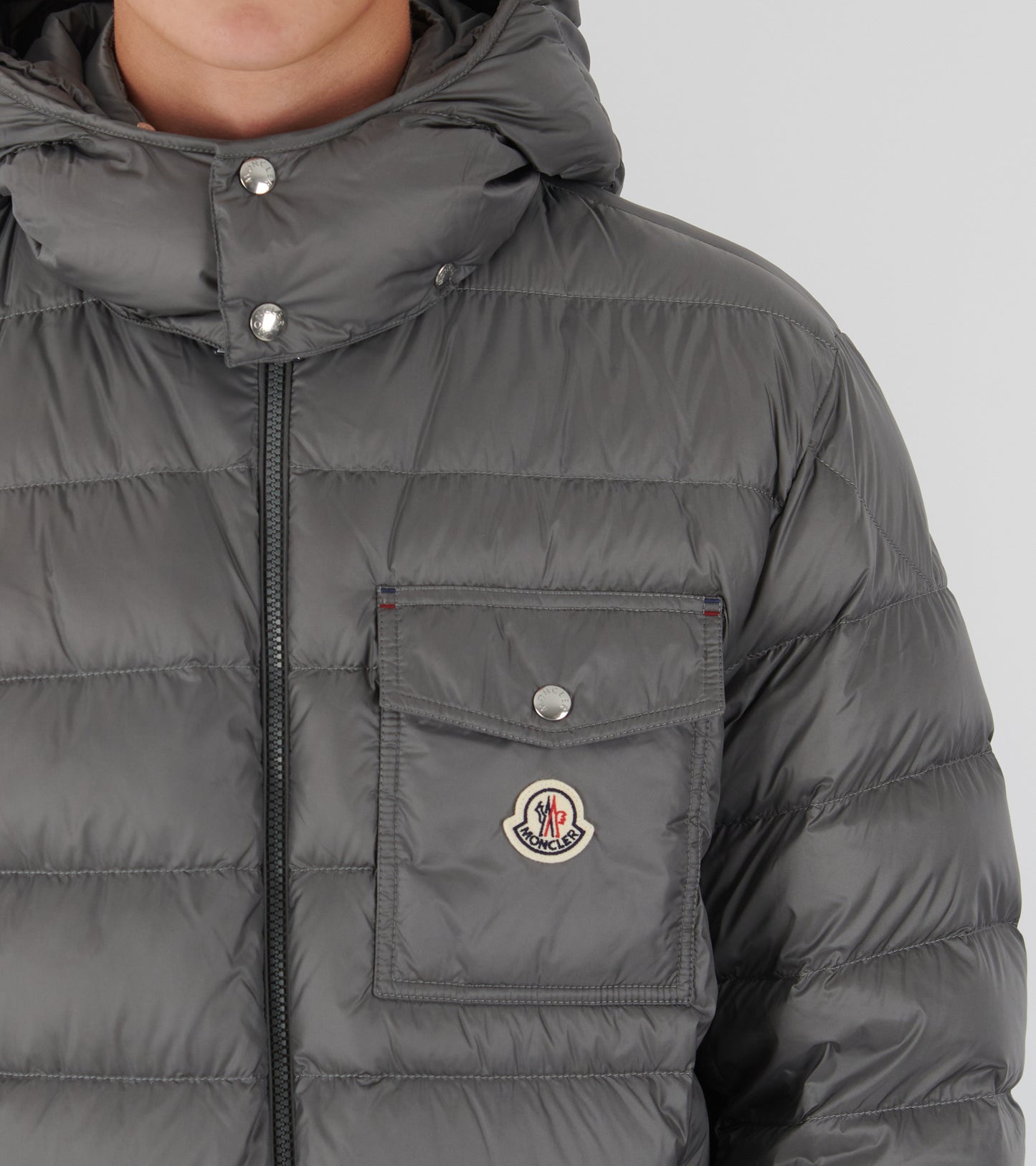 Verith Hooded Down Jacket Grey