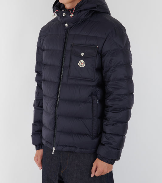 Verith Hooded Down Jacket Dark Blue