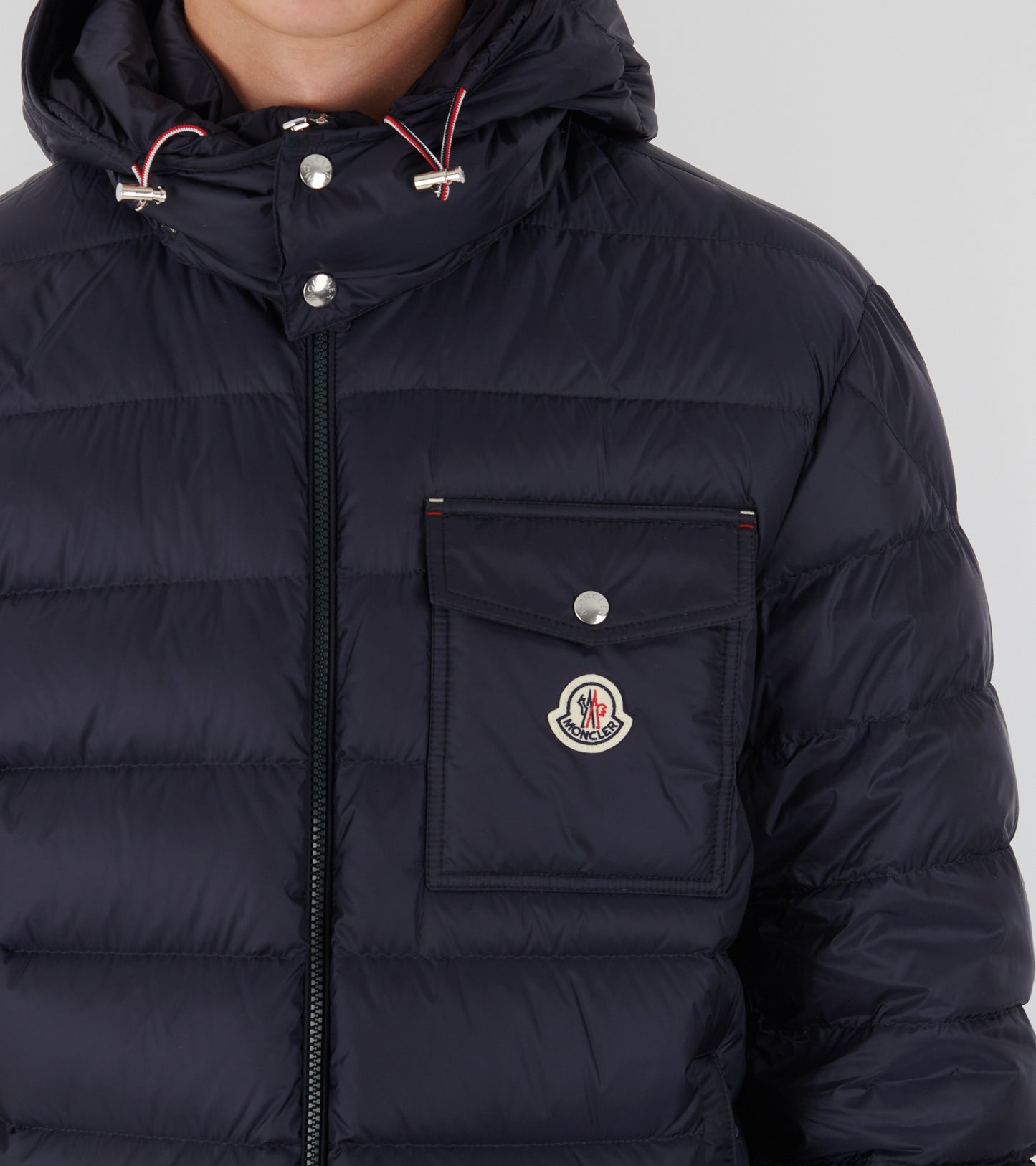 Verith Hooded Down Jacket Dark Blue