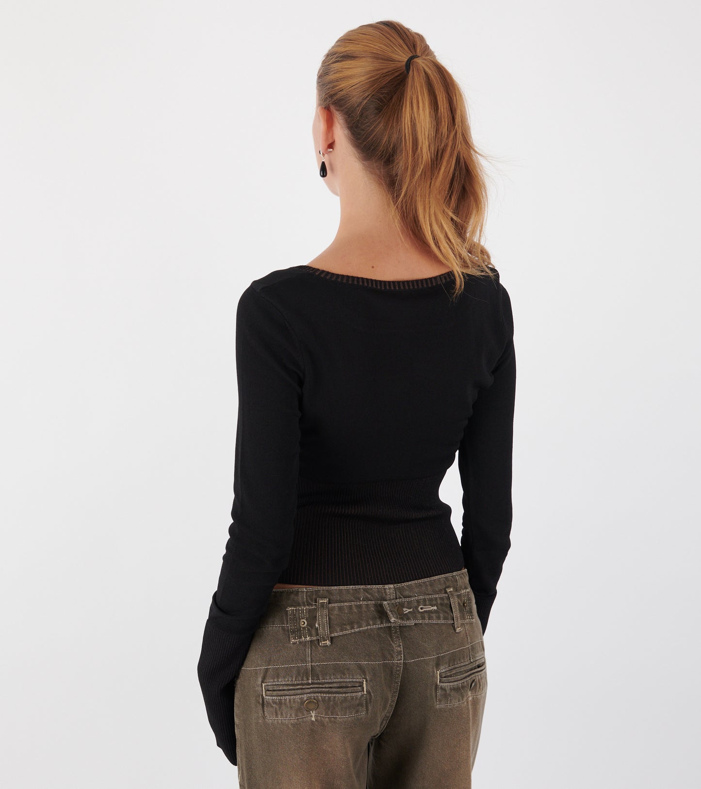 Gardenia Blouse Dark Brown