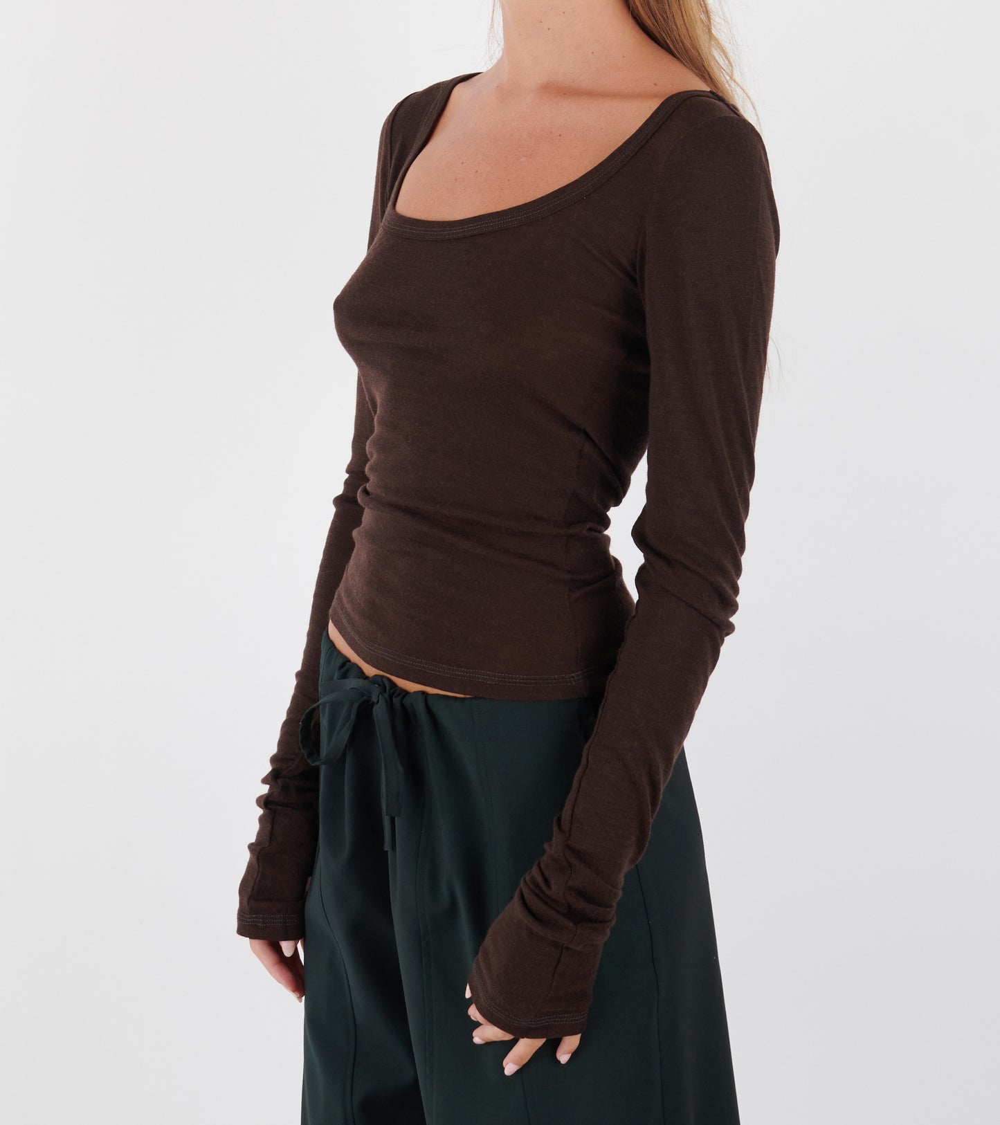 Roga Blouse Brown