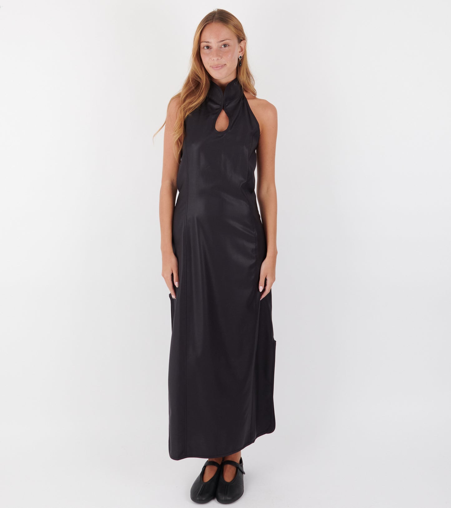 Happy Moon Dress Dark Burgundy