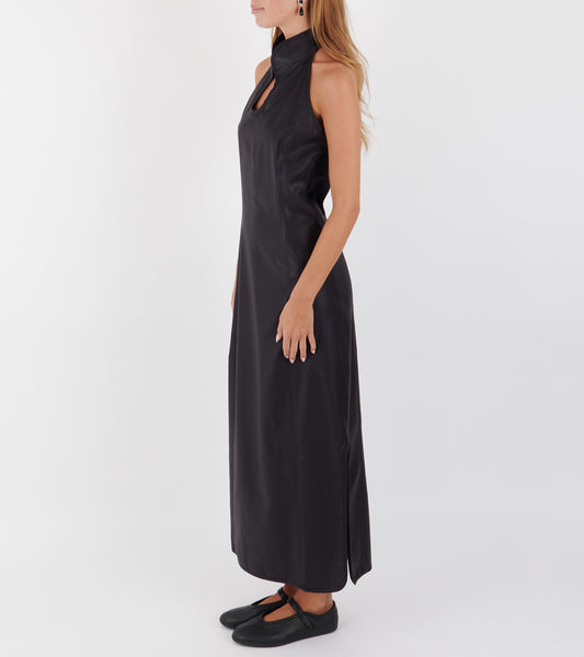 Happy Moon Dress Dark Burgundy