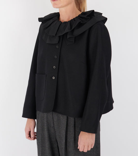 British Wool Rowan Jacket Black