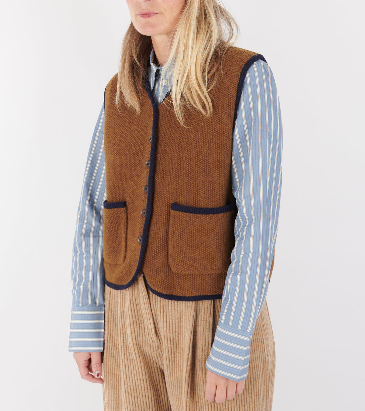 Cardigan Angele N232 Henna