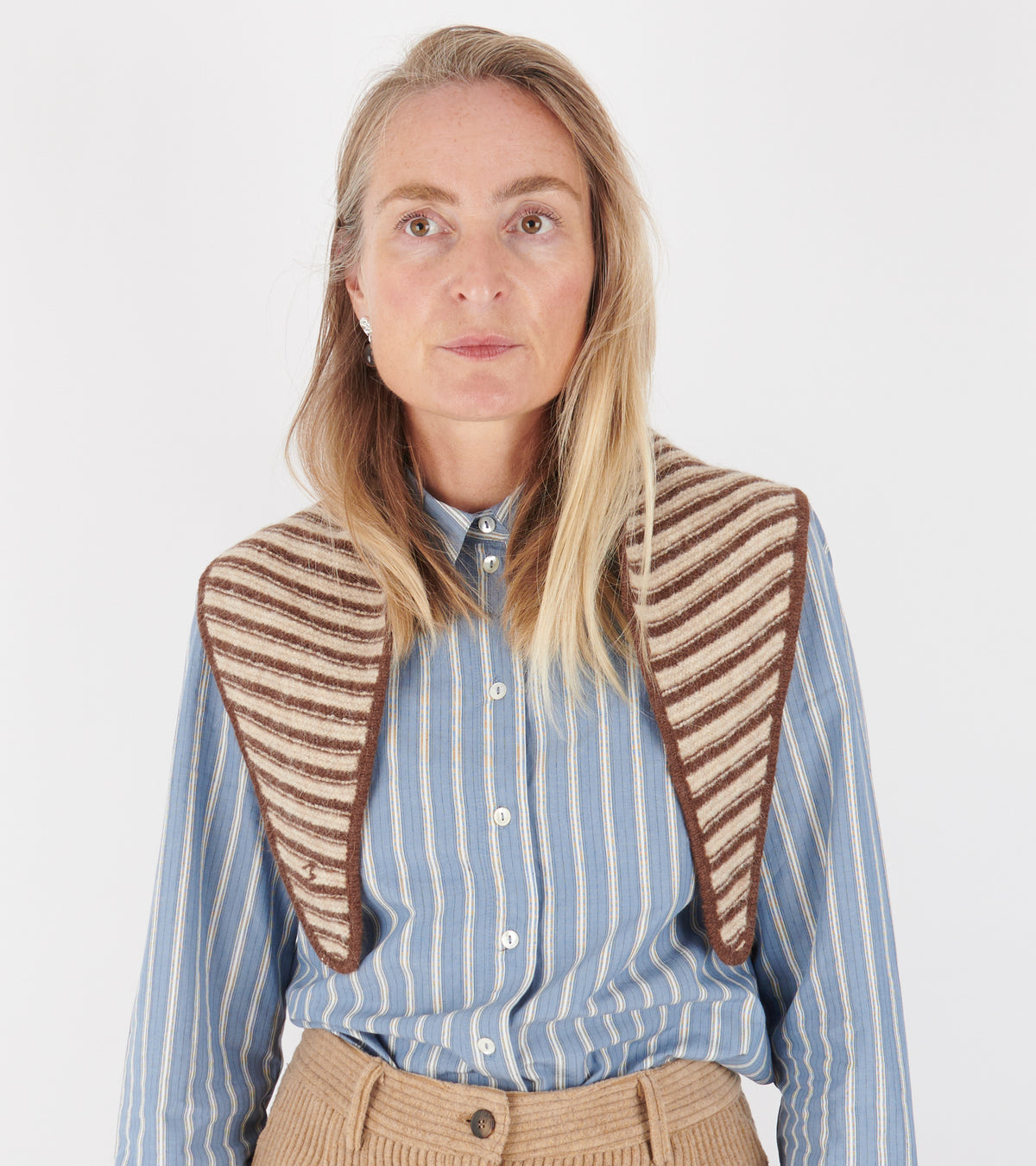 Scarf Fanfan N228 Stripes Violin