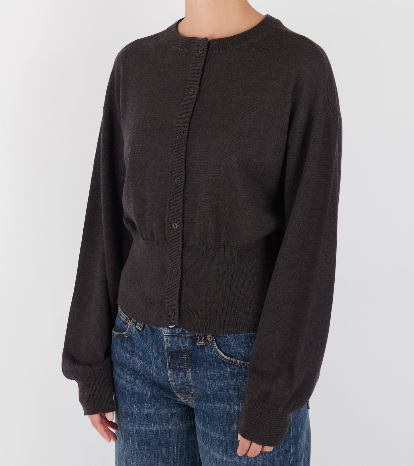 Amara Cardigan Dark Brown
