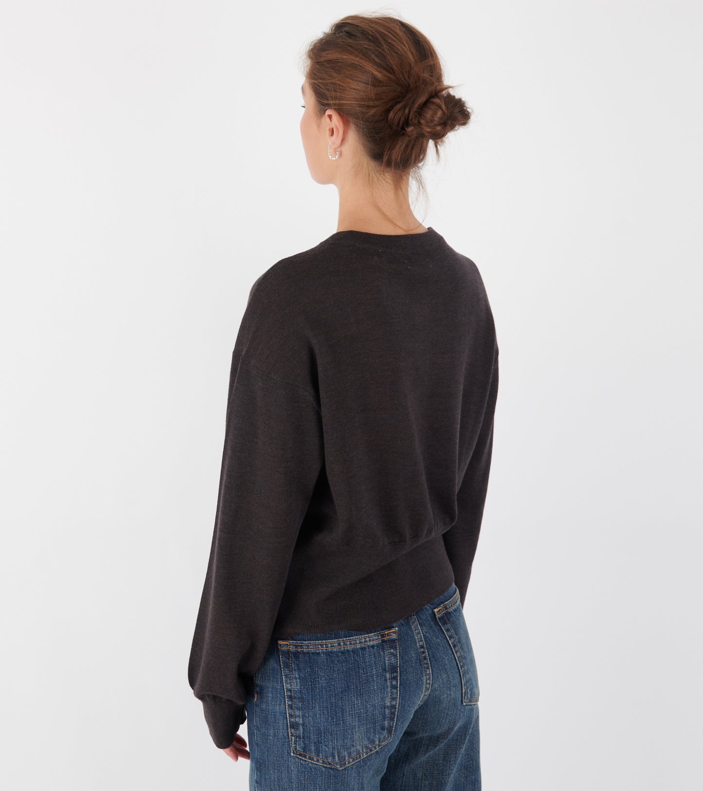Amara Cardigan Dark Brown