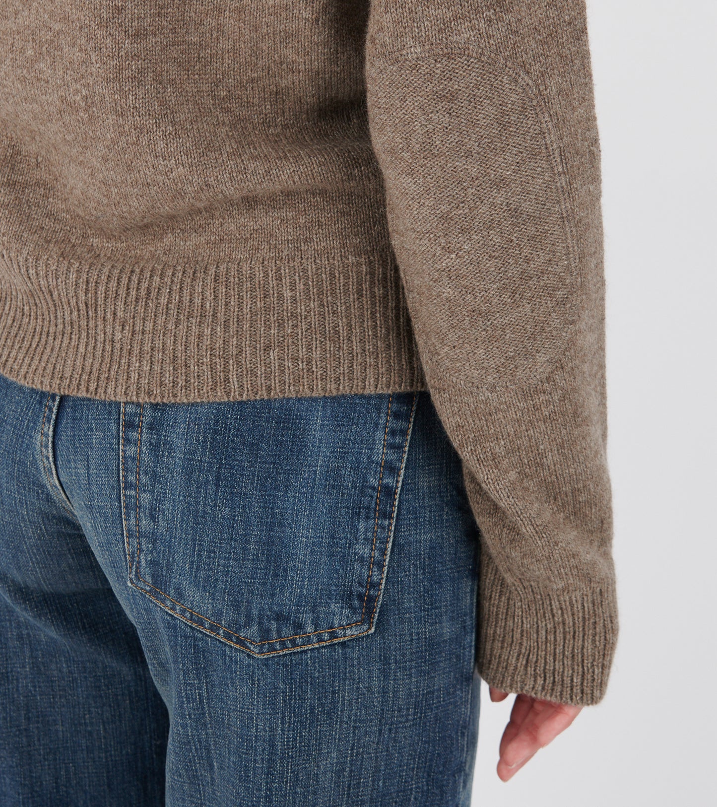 Maji Sweater Pure Light Brown