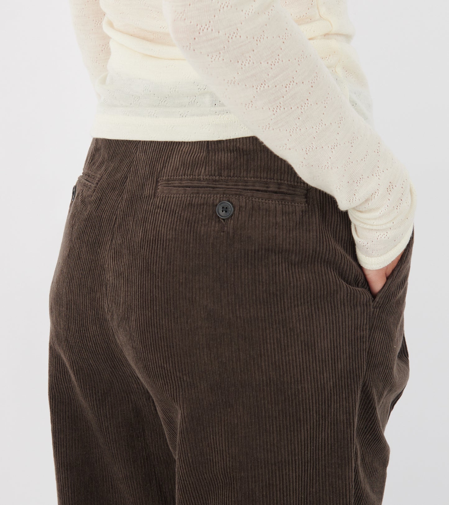 Toto Pants Corduroy Smokey Brown