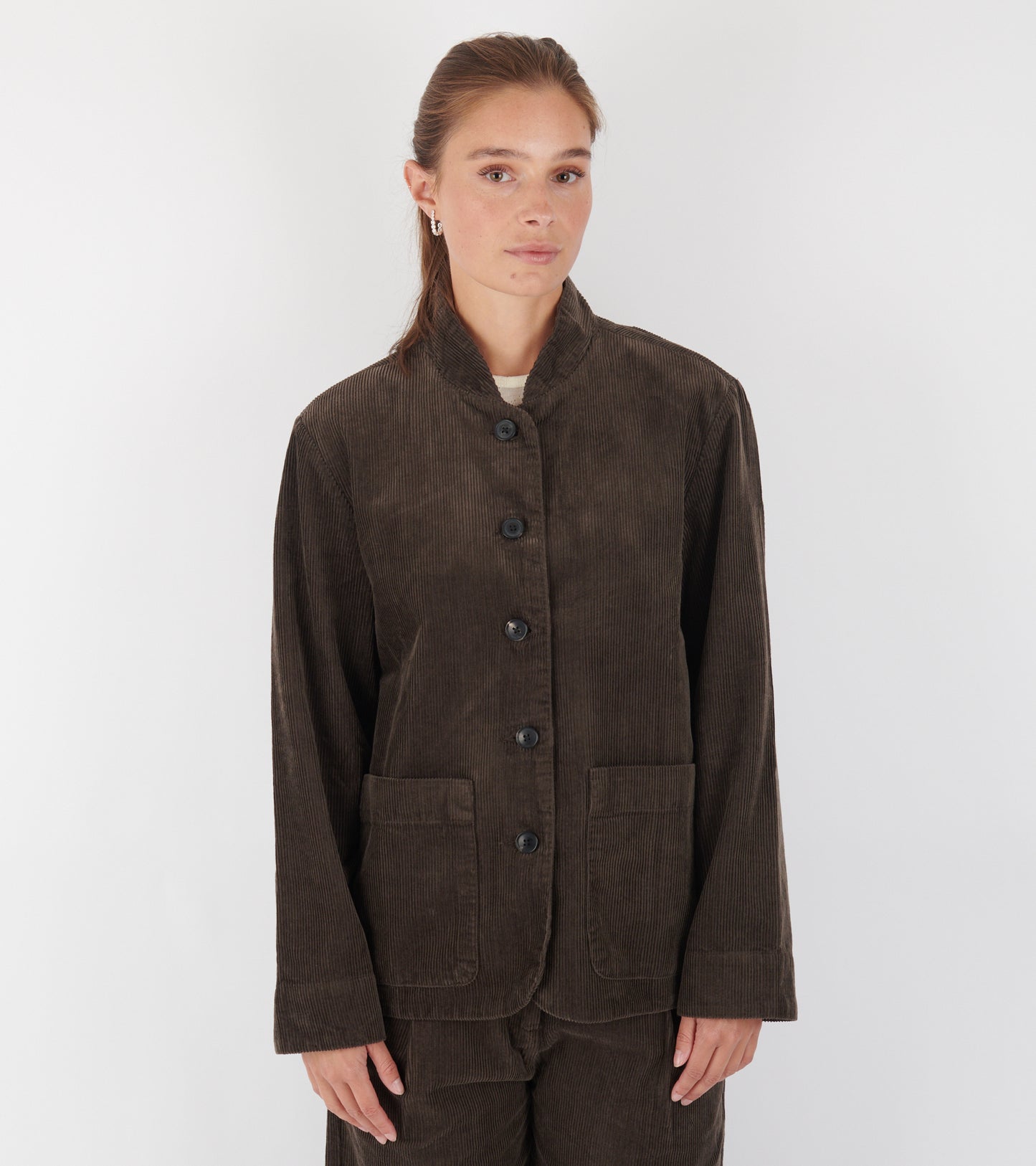 Jacy Jacket Corduroy Smokey Brown