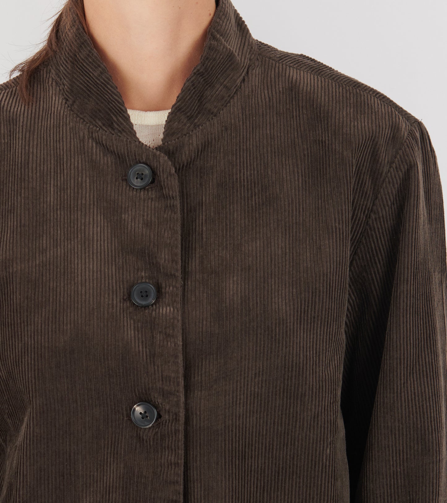 Jacy Jacket Corduroy Smokey Brown