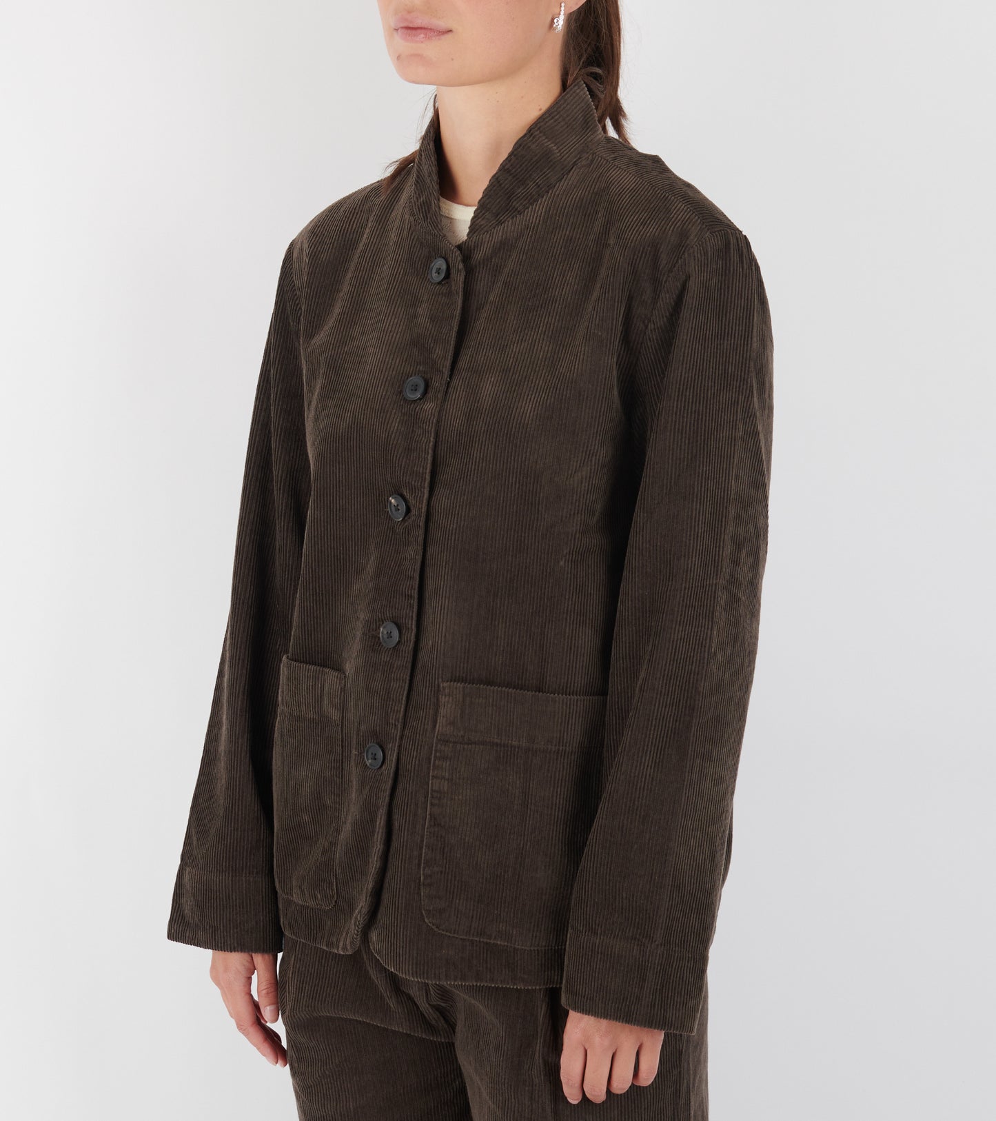 Jacy Jacket Corduroy Smokey Brown