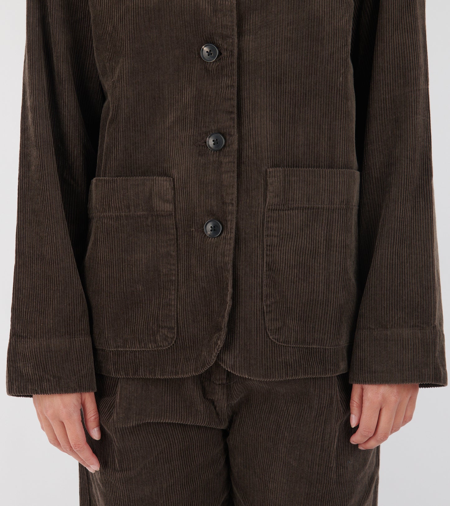 Jacy Jacket Corduroy Smokey Brown