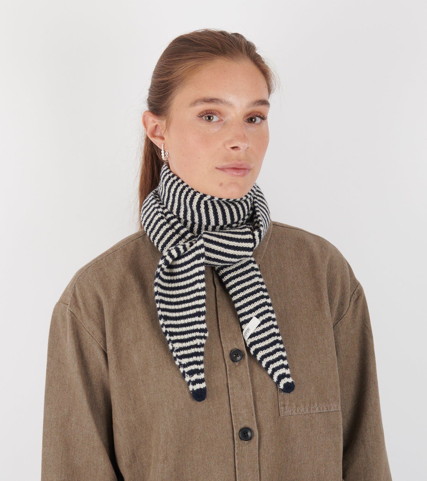 Knox Scarf Mix Black Blue
