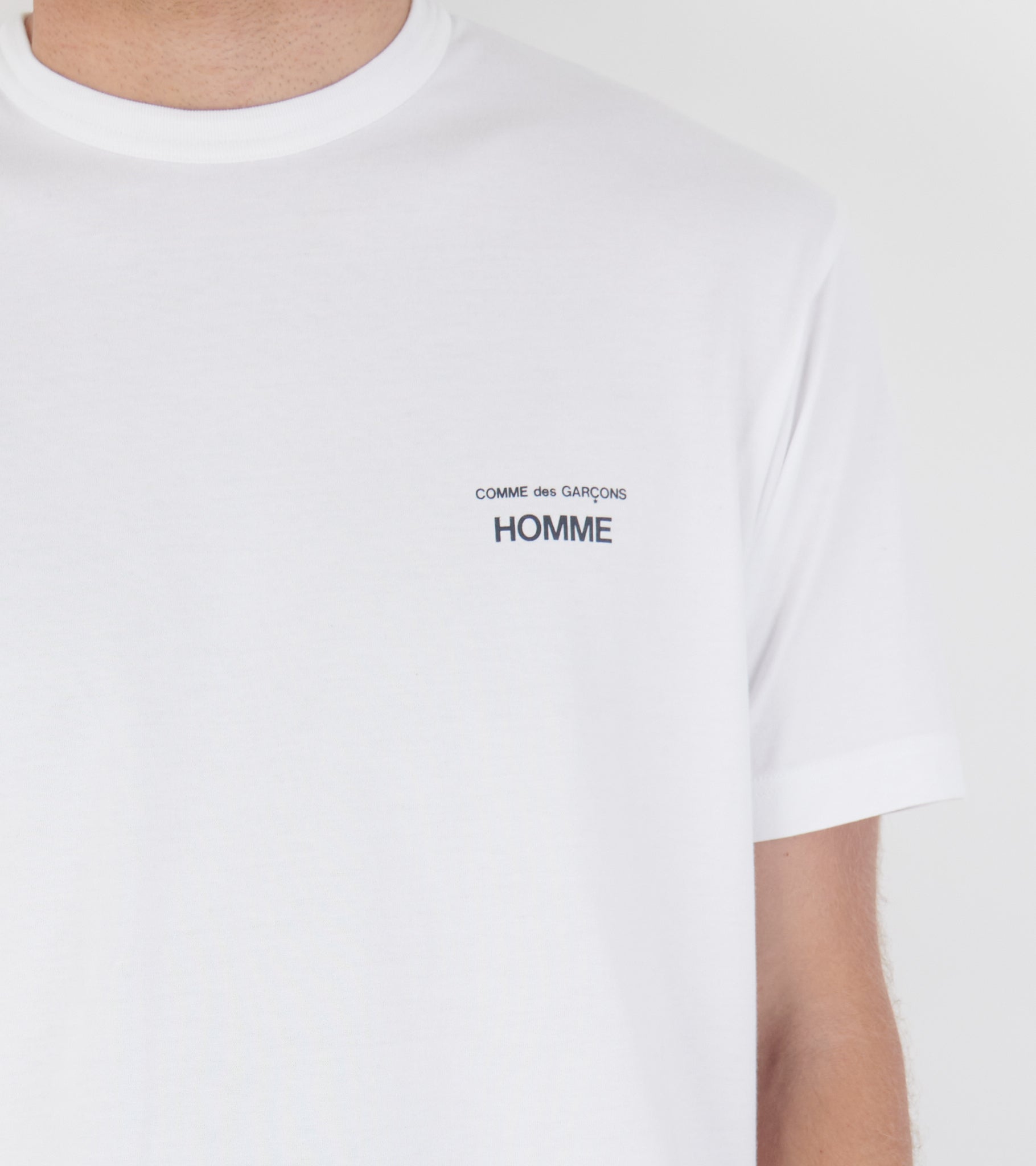 Comme des Garcons Homme Logo T-shirt White – Dr. Adams