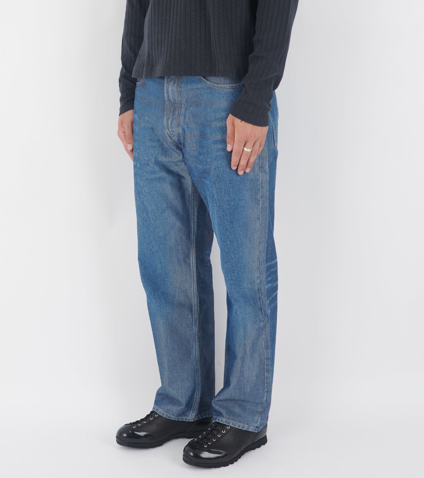 Third Cut Electric Blue Wash