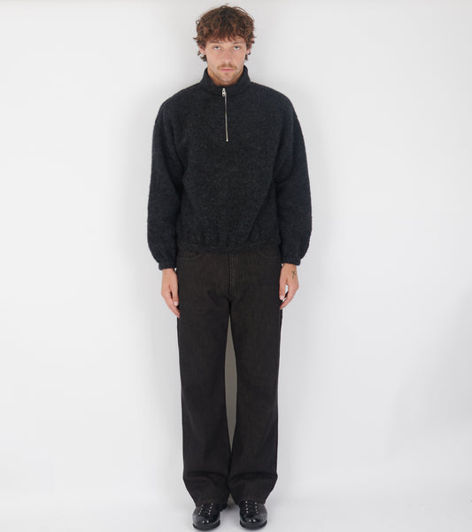 Soft Wool Fleece Lava Stone