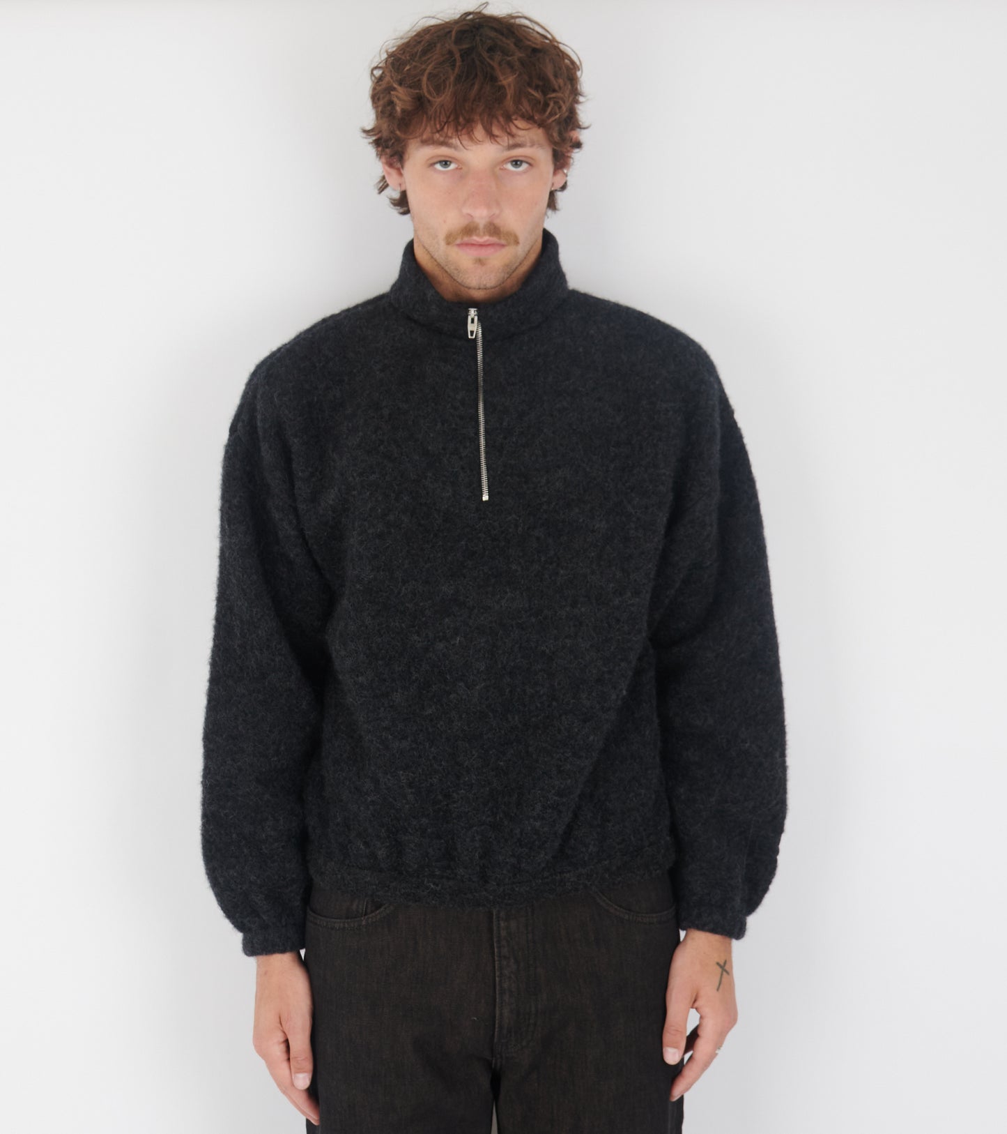 Soft Wool Fleece Lava Stone