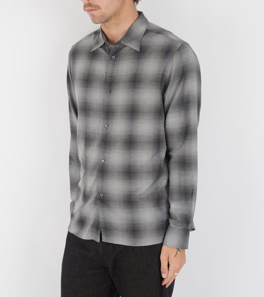 Volume Shirt Cash Check Charcoal