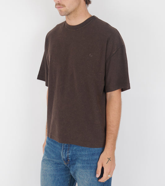 S/S Lambert T-shirt Tobacco Moon Wash