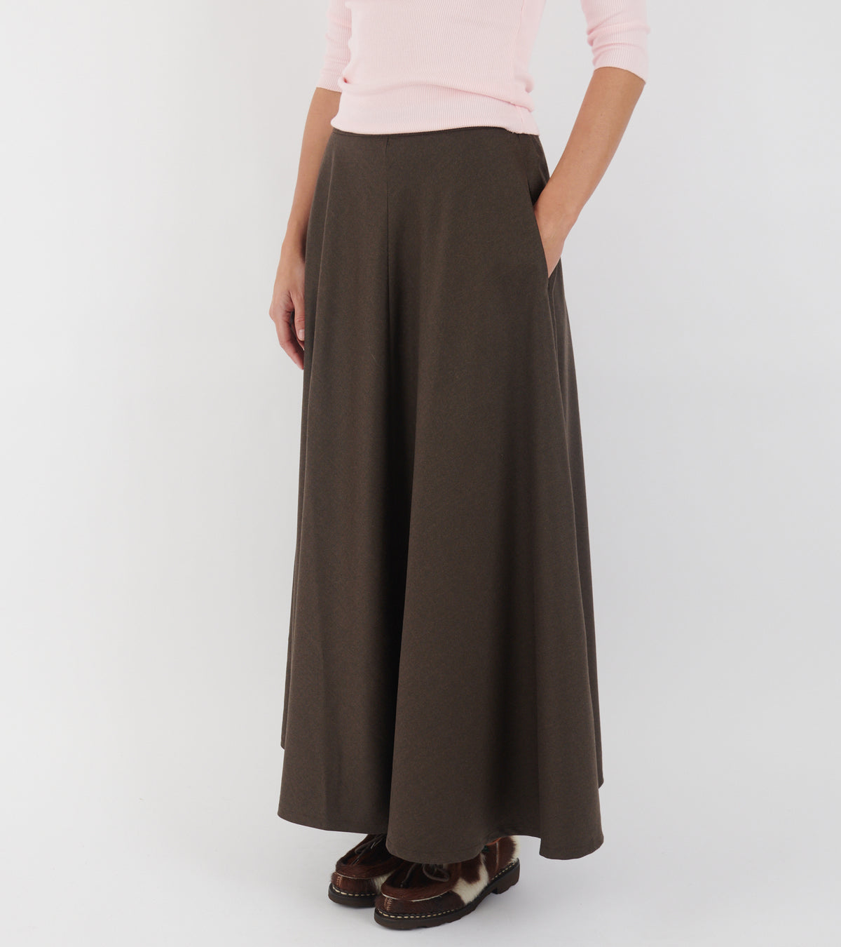 Maya Skirt Brown
