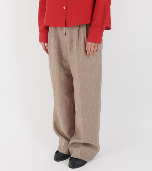 Jette Pant Check Beige