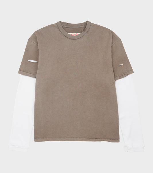 Layer Box Tee Hickory