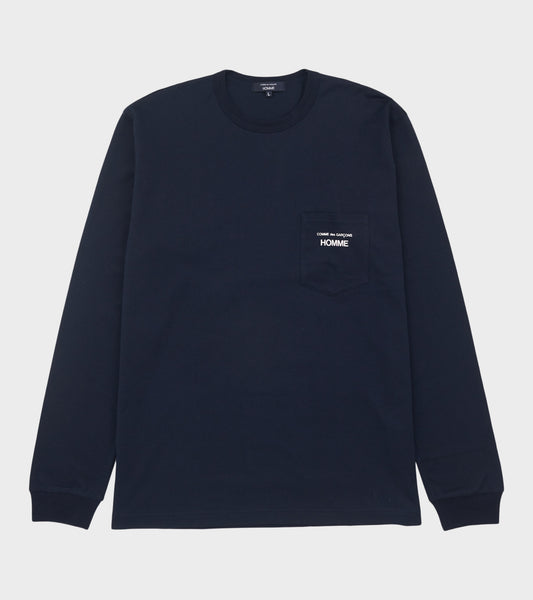 Cotton L/S T-shirt Navy