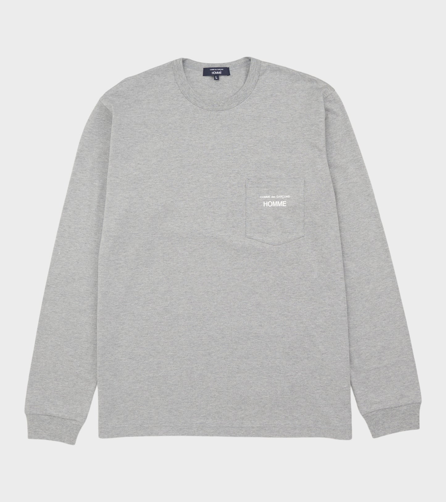 Cotton L/S T-shirt Grey