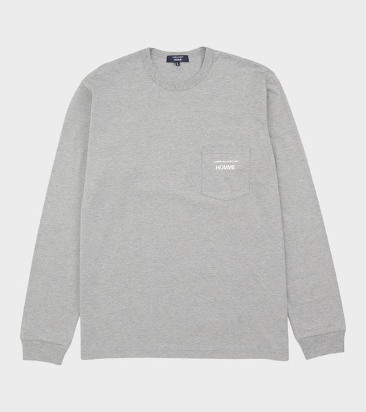 Cotton L/S T-shirt Grey