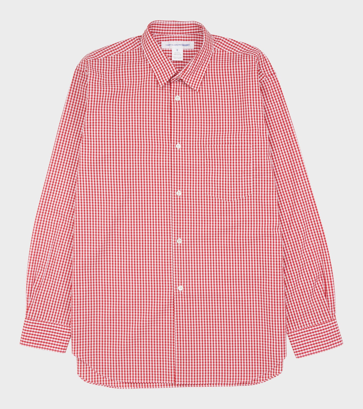Checked Shirt Red