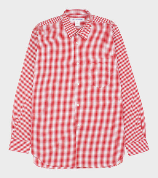 Checked Shirt Red