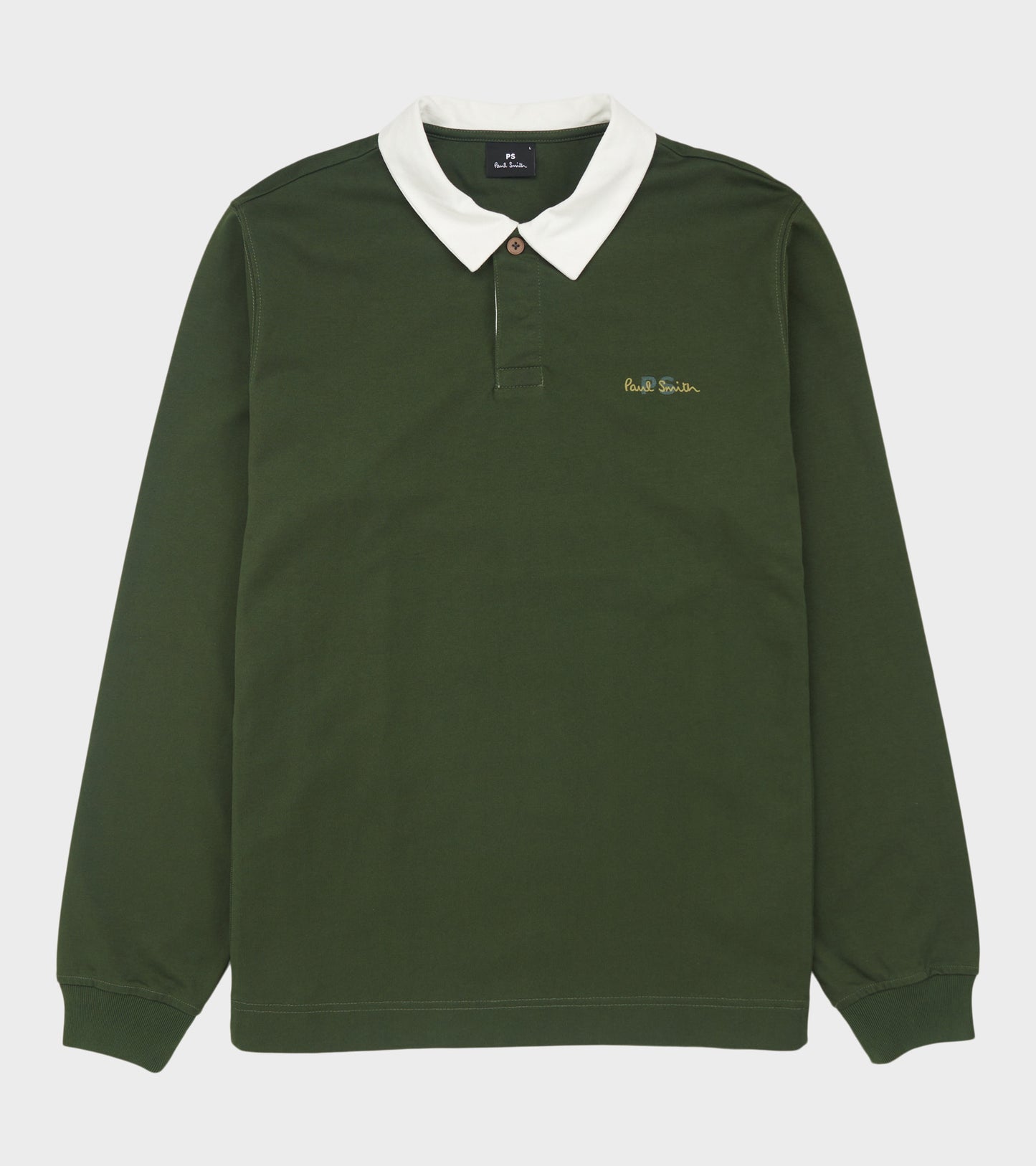 Long-sleeved Polo Green