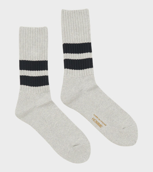 Knit Socks Heather Grey