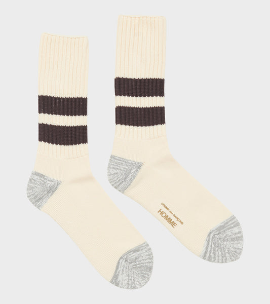 Knitted Socks Cream