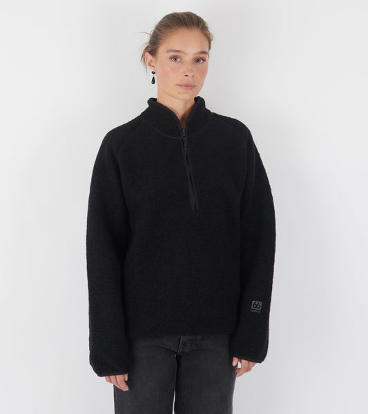Kaldi Half Zip Black