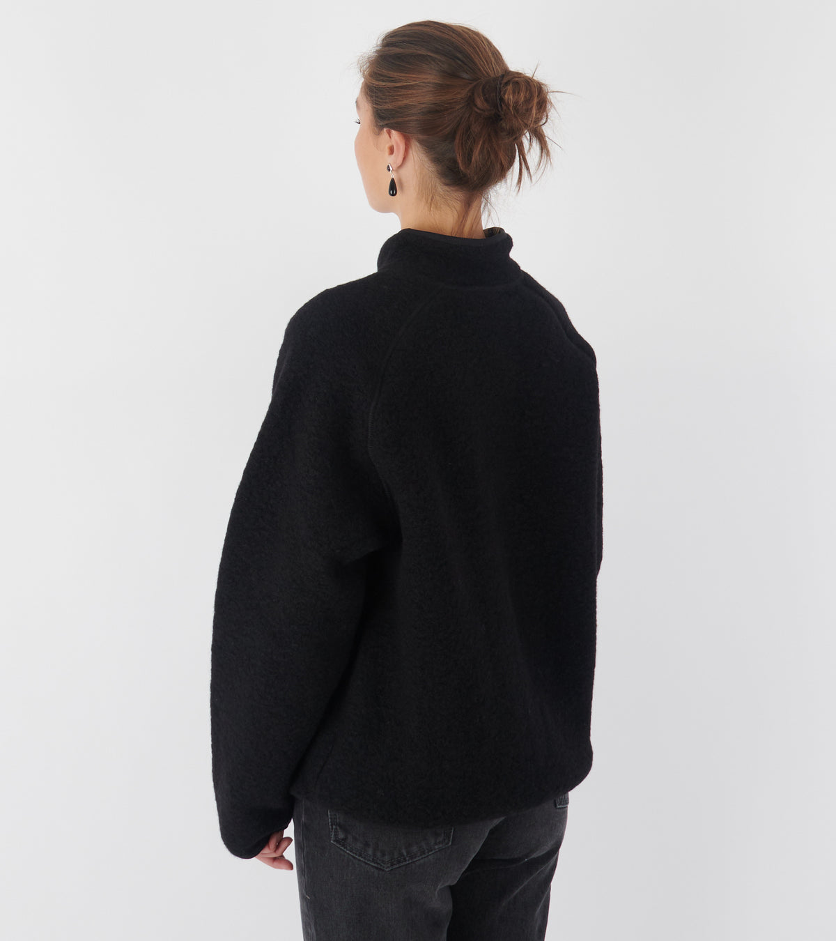 Kaldi Half Zip Black