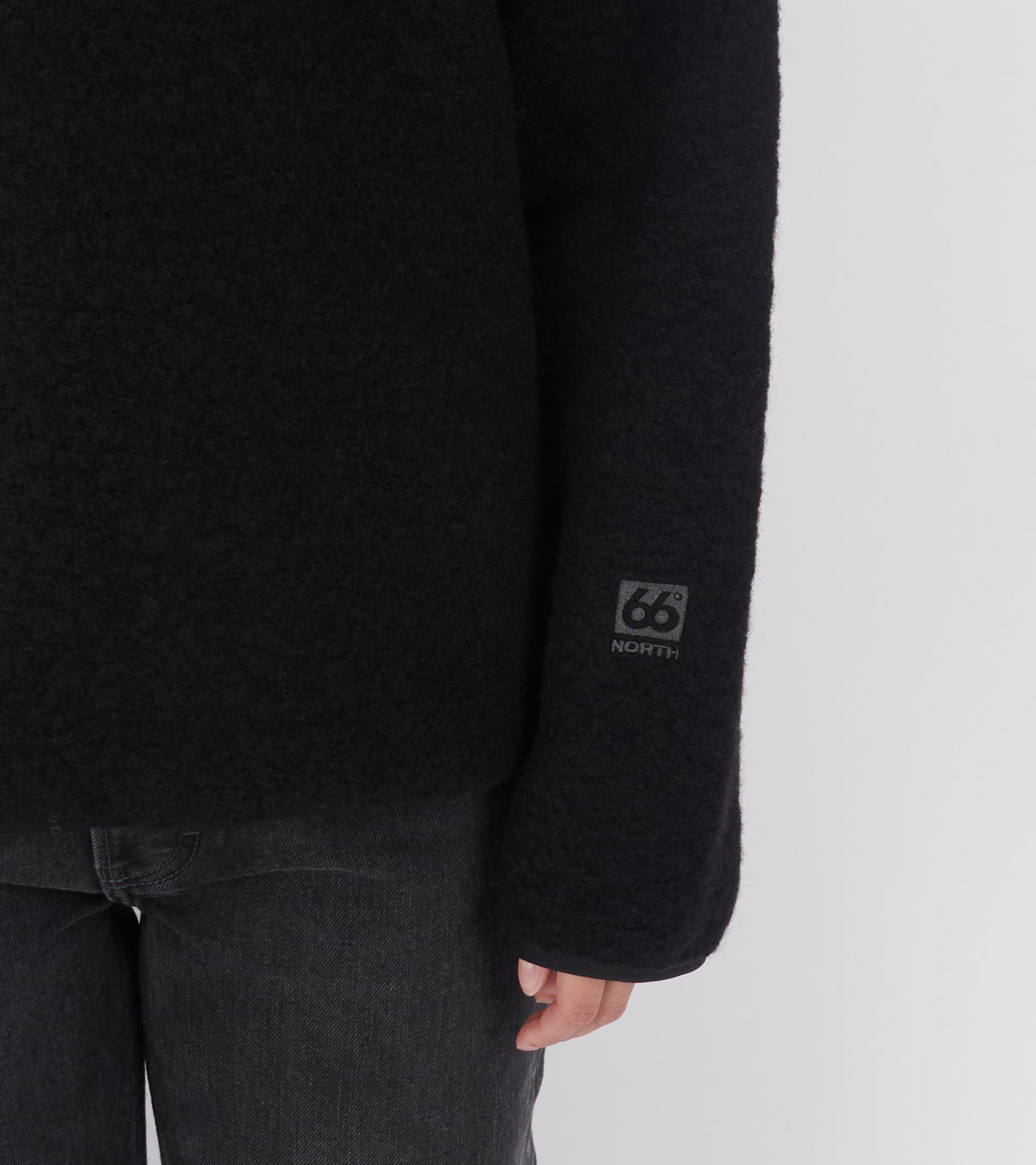Kaldi Half Zip Black