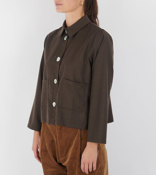 Amanda Long Sleeve Brown