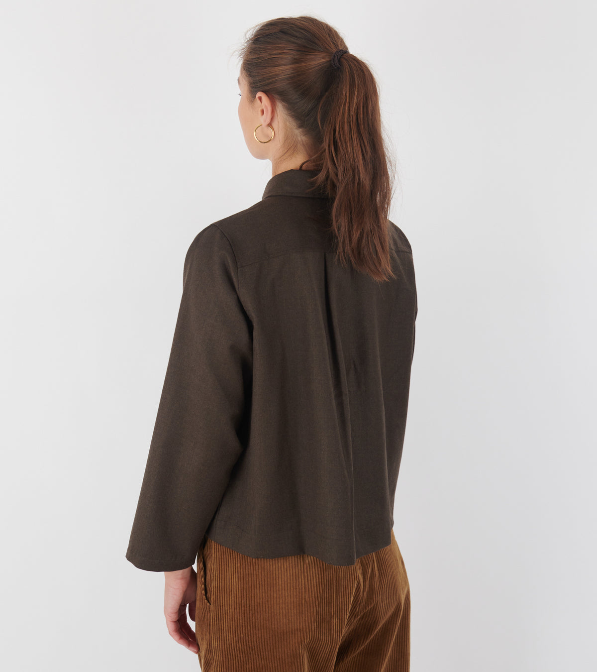 Amanda Long Sleeve Brown