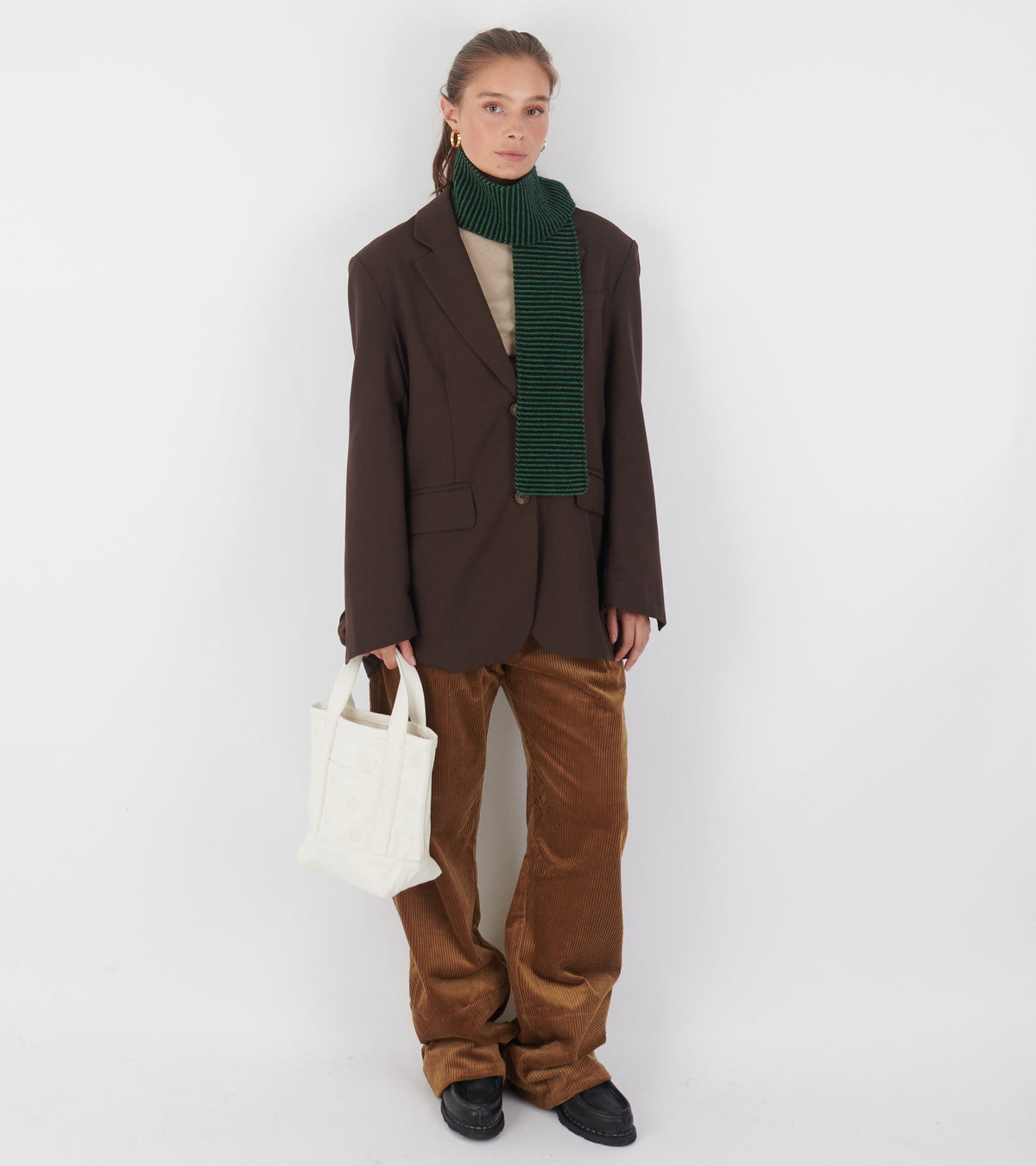 Alberte Blazer Dark Brown