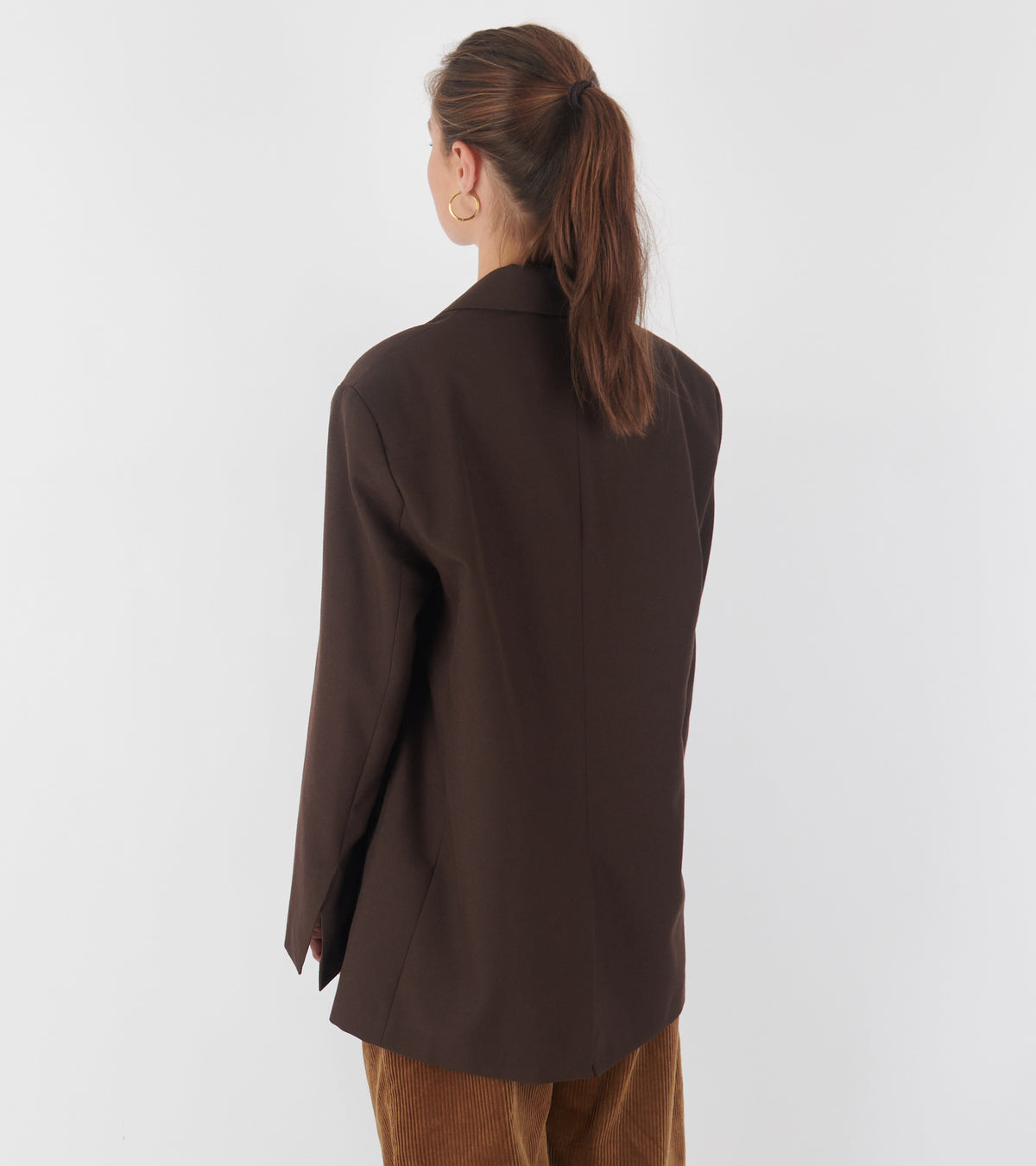 Alberte Blazer Dark Brown