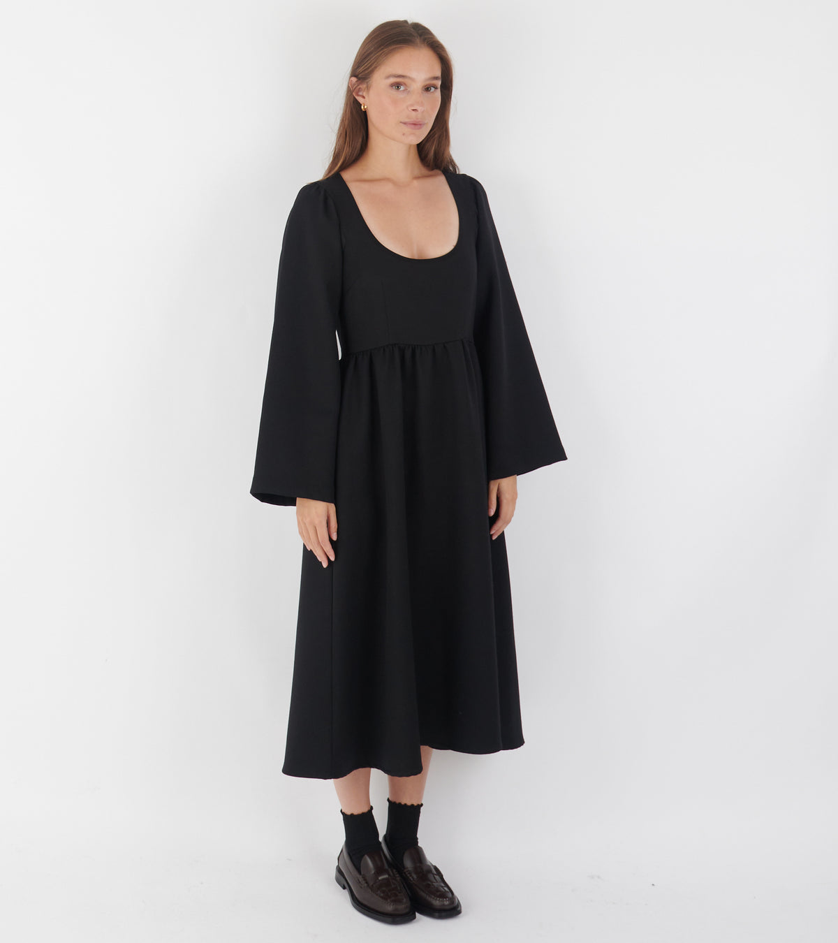 Julie 7/8 Dress Black
